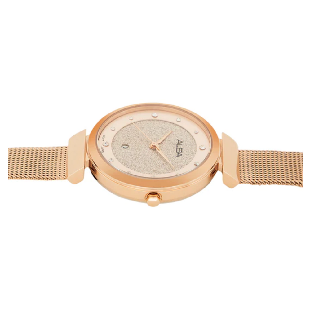 Alba Pink Shimmer Ladies Watch AH7CA0X1 - KRISHNA WATCH COMPANY