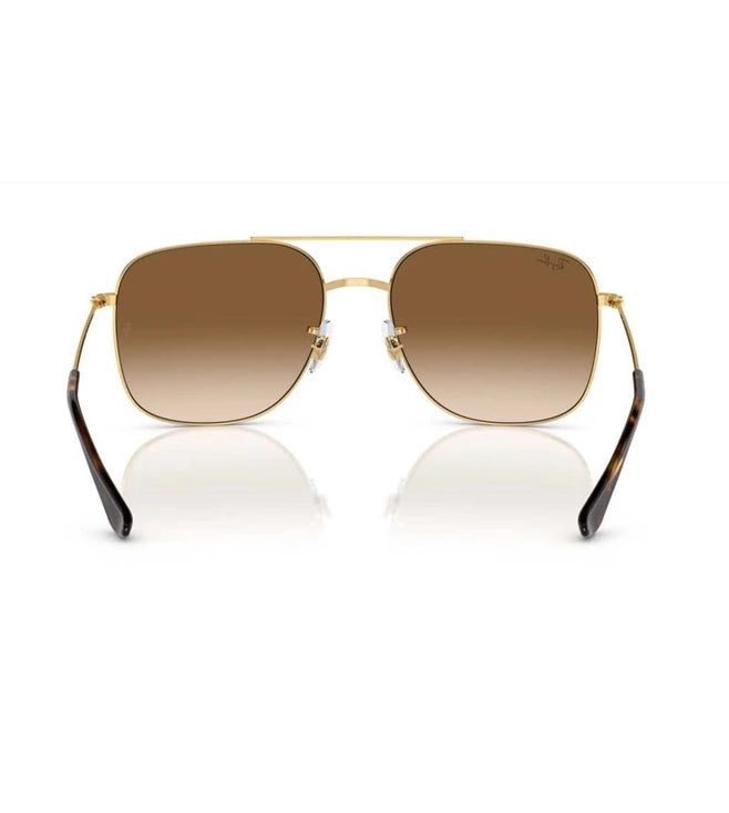 RAY-BAN Brown Gradient Aviator Unisex Sunglasses 0RB3722I0015159 - KRISHNA WATCH COMPANY