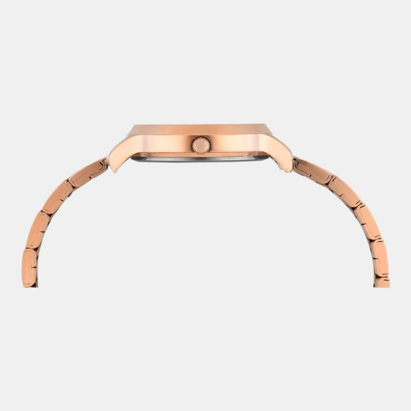 TIMEX Rose Gold Round Dial Analog Womens Watch - TWTL12311 - KRISHNA WATCH COMPANY
