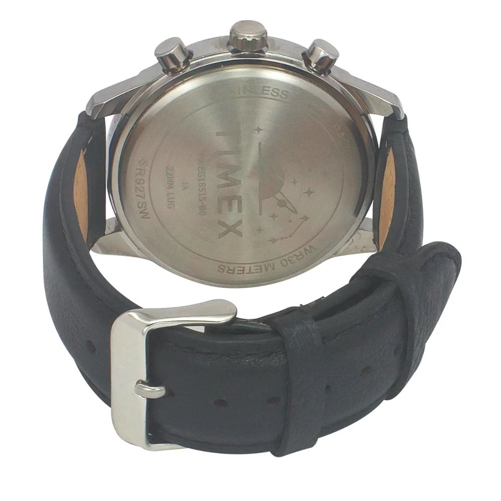 Timex Cosmic Awe Men Chronograph Round Dial Teal Watch - TWEG18515 - KRISHNA WATCH COMPANY