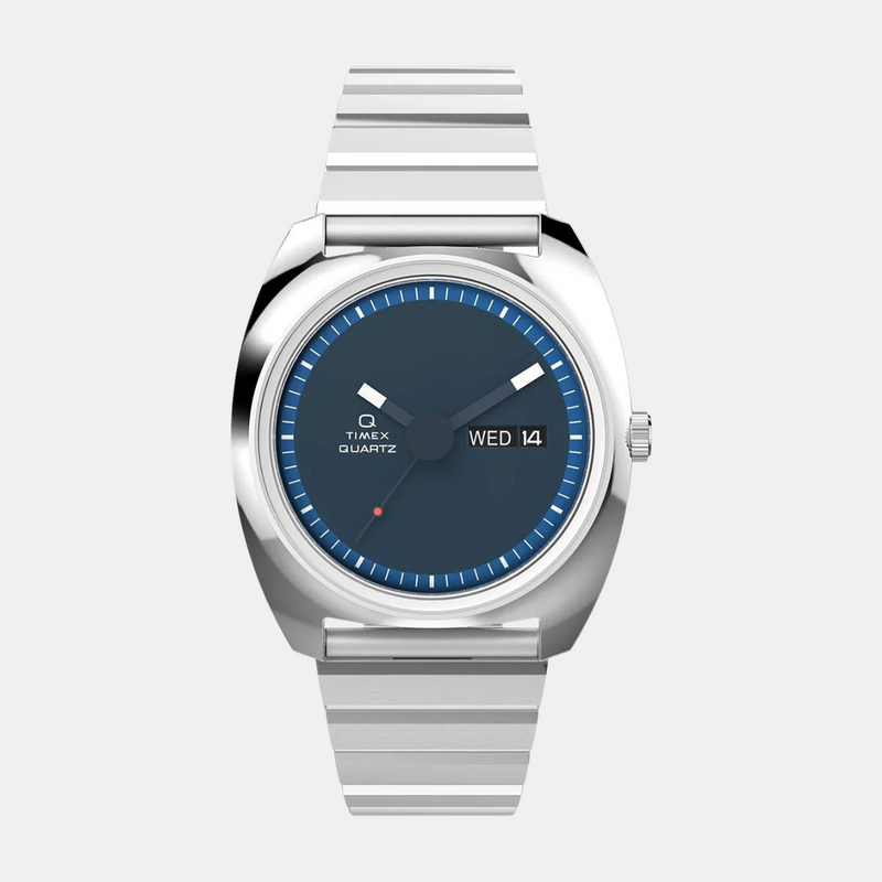 TIMEX Q Timex 1975 Enigma Reissue Steel Bracelet Watch - TW2W59800UJ