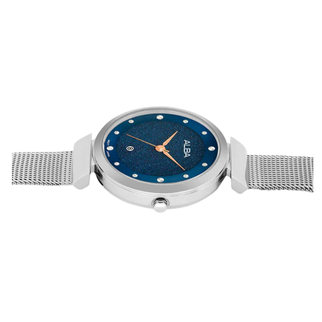 ALBA Blue Shimmer Ladies Watch AH7CA3X1 - KRISHNA WATCH COMPANY