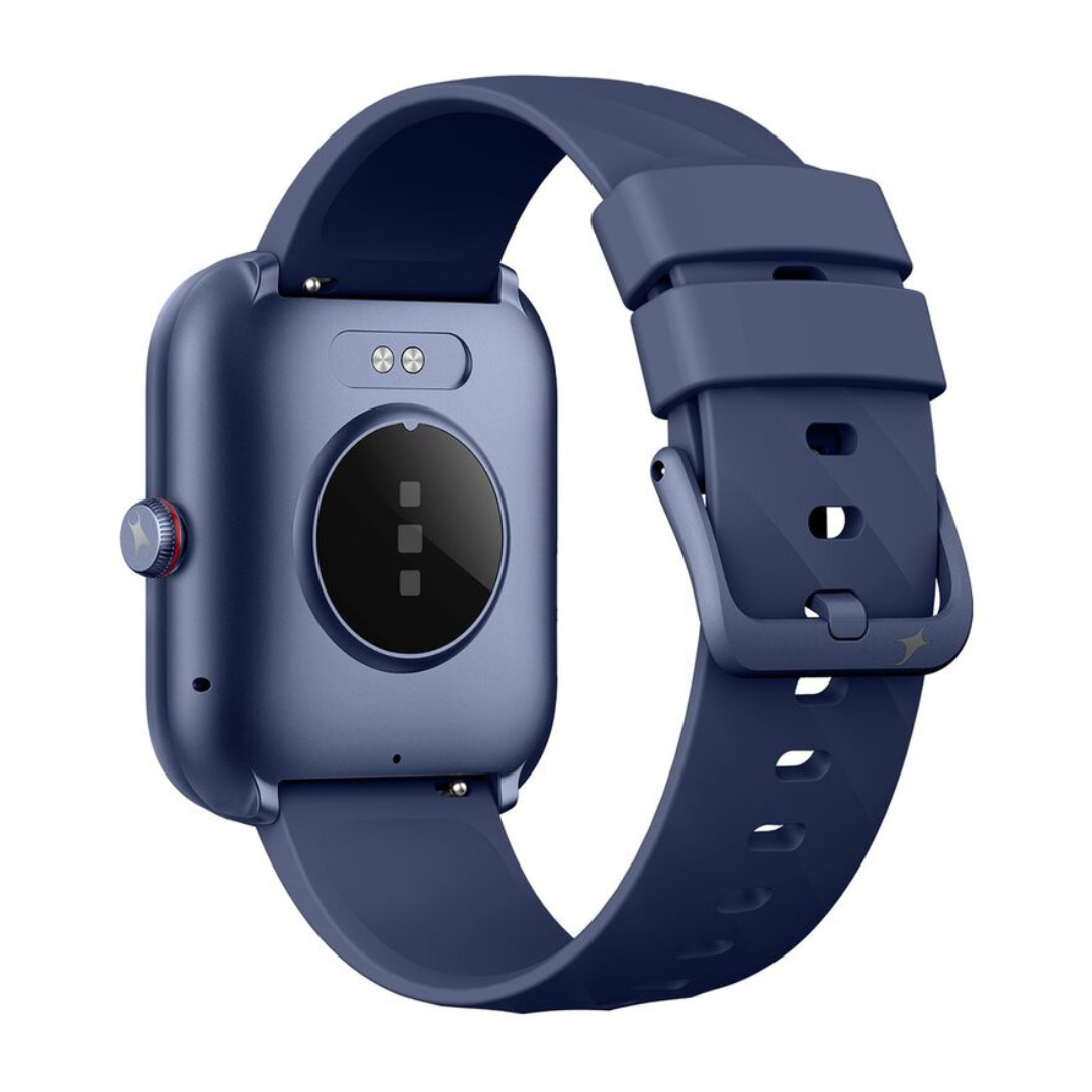 Fastrack Kruz+ 1.91 Inch Super HD Display with Functional Crown and SingleSync BT Calling Smart Watch for Unisex 38104PP04 - KRISHNA WATCH COMPANY