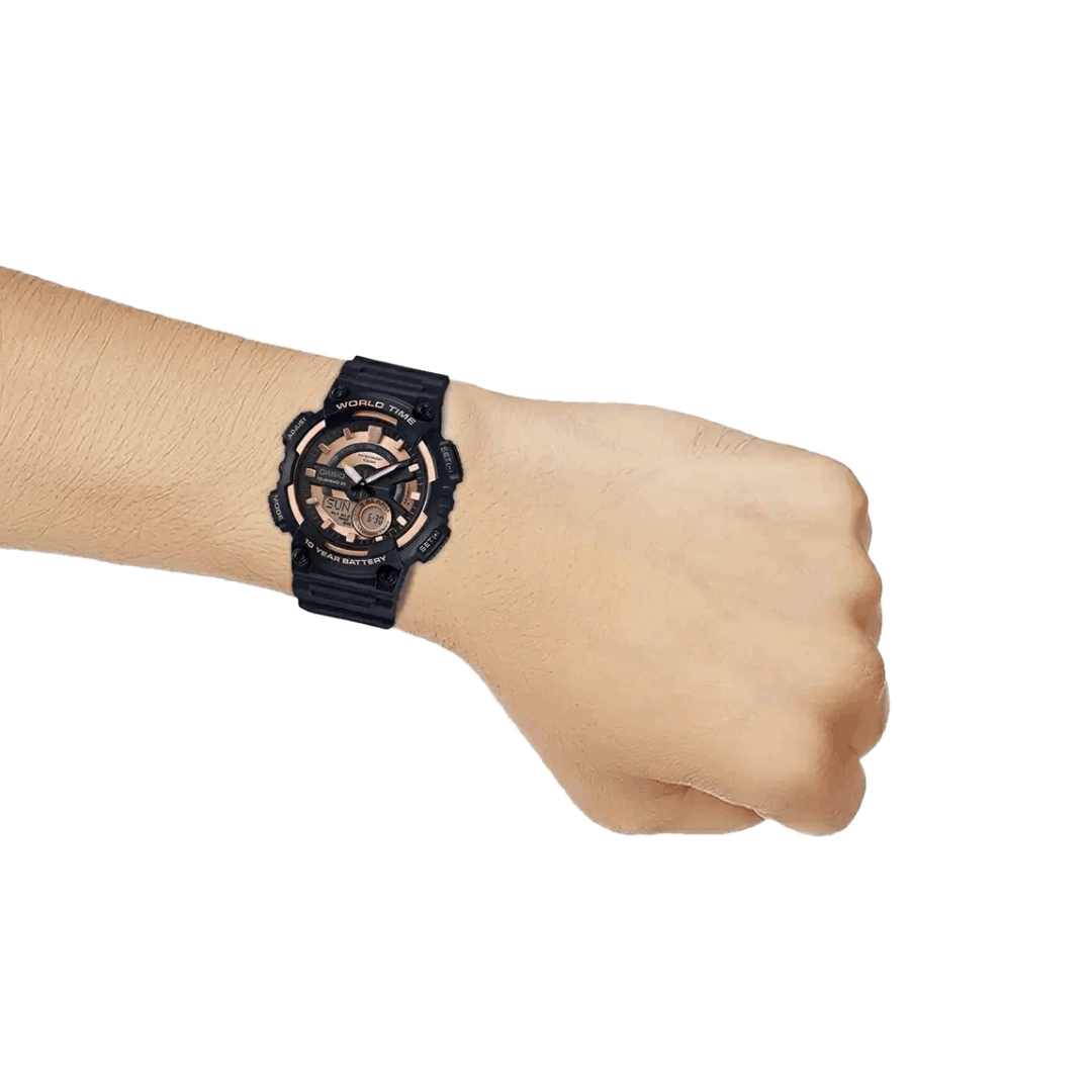 CASIO Youth AEQ-110W-1A3VDF - AD222 - KRISHNA WATCH COMPANY