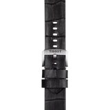 Tissot Official Black Leather Strap Lugs 22 mm - T852.046.775 - KRISHNA WATCH COMPANY