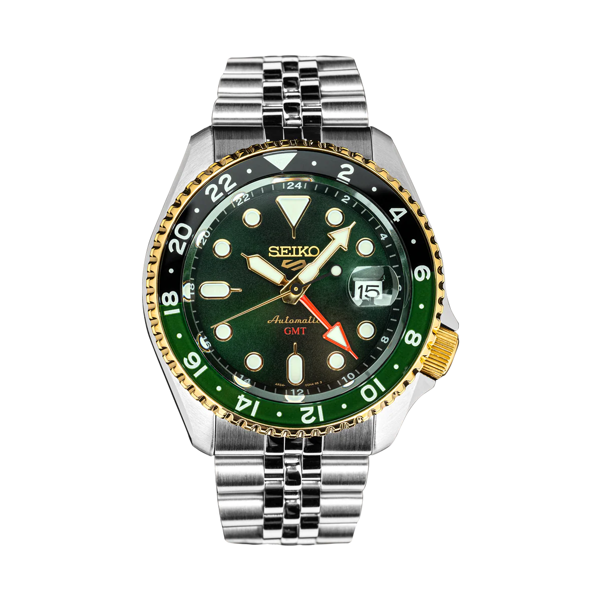 Seiko 5 Sports Forest Green Sunrise - India Limited Edition - SSK050K1 - KRISHNA WATCH COMPANY