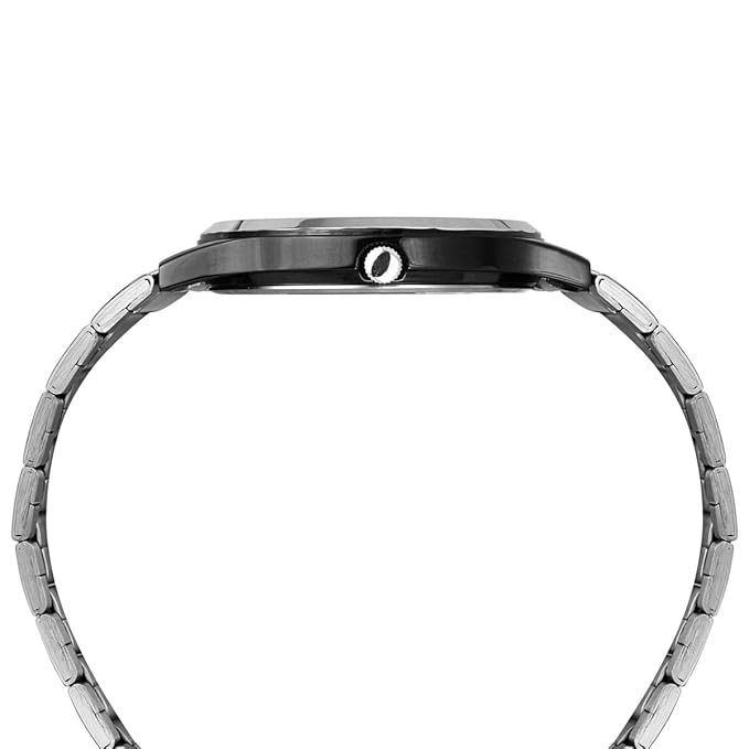 TIMEX Men Black Round Dial Analog Watch - TW000R465 - KRISHNA WATCH COMPANY