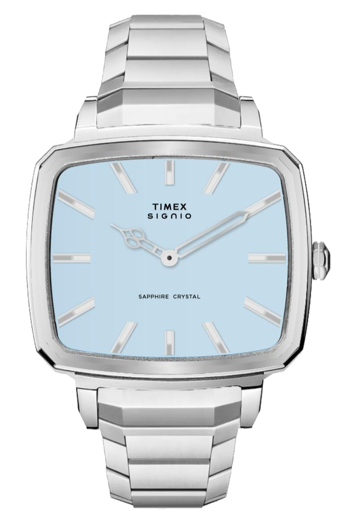 Timex Signio Zephyr Silver Dial Watch TWEG34101 - KRISHNA WATCH COMPANY