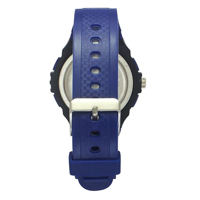 Helix Men Black Round Dial Quartz Analog-Digital Watch - TWESK4602T - KRISHNA WATCH COMPANY