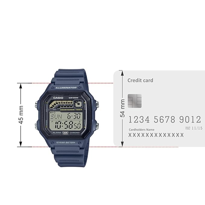 CASIO YOUTH WS-1600H-2ADVF - D309 - KRISHNA WATCH COMPANY