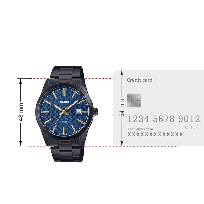 CASIO ENTICER MEN MTP-VD03B-2AUDF - A2239 - KRISHNA WATCH COMPANY