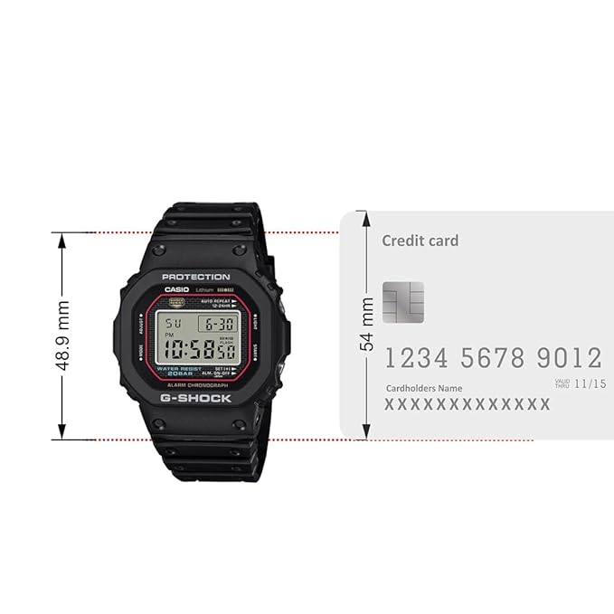CASIO G-SHOCK DW-5000R-1ADR - G1660 - KRISHNA WATCH COMPANY