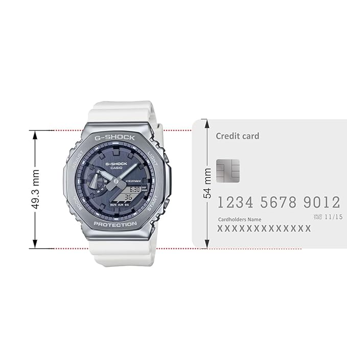 Analog Casio G-SHOCK GM-2100WS-7ADR - G1471 - KRISHNA WATCH COMPANY