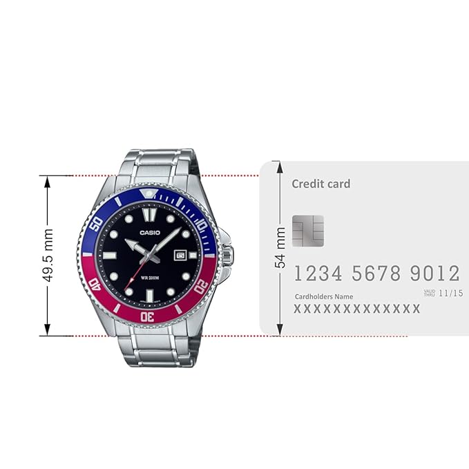 CASIO ENTICER MEN MDV107D-1A3VDF - A2191 - KRISHNA WATCH COMPANY