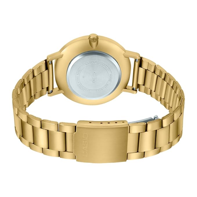 Gold Analog - Men's Watch ENTICER MTP-VT01G-2BUDF (A1778) - KRISHNA WATCH COMPANY