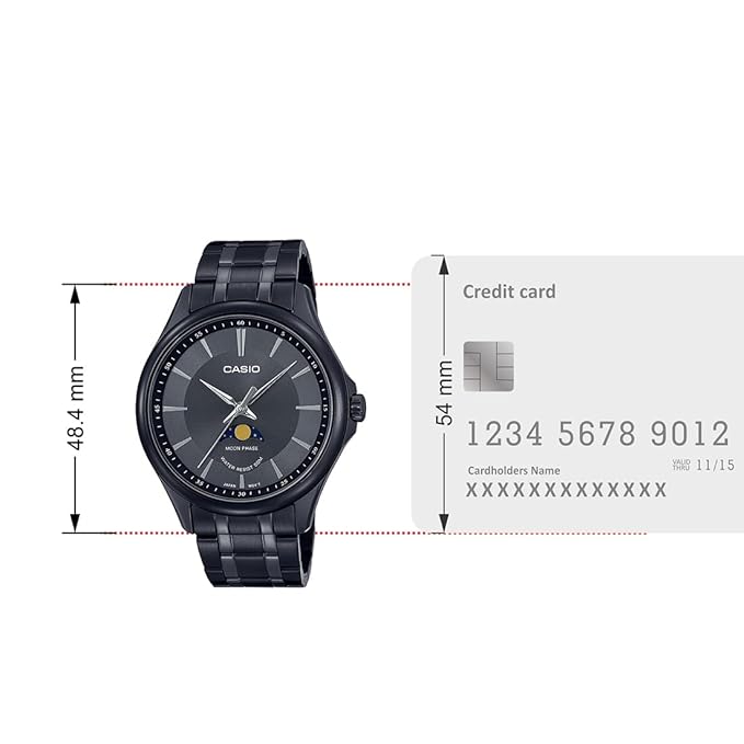 CASIO MTP-M100B-1AVDF ENTICER MEN A2164 - KRISHNA WATCH COMPANY