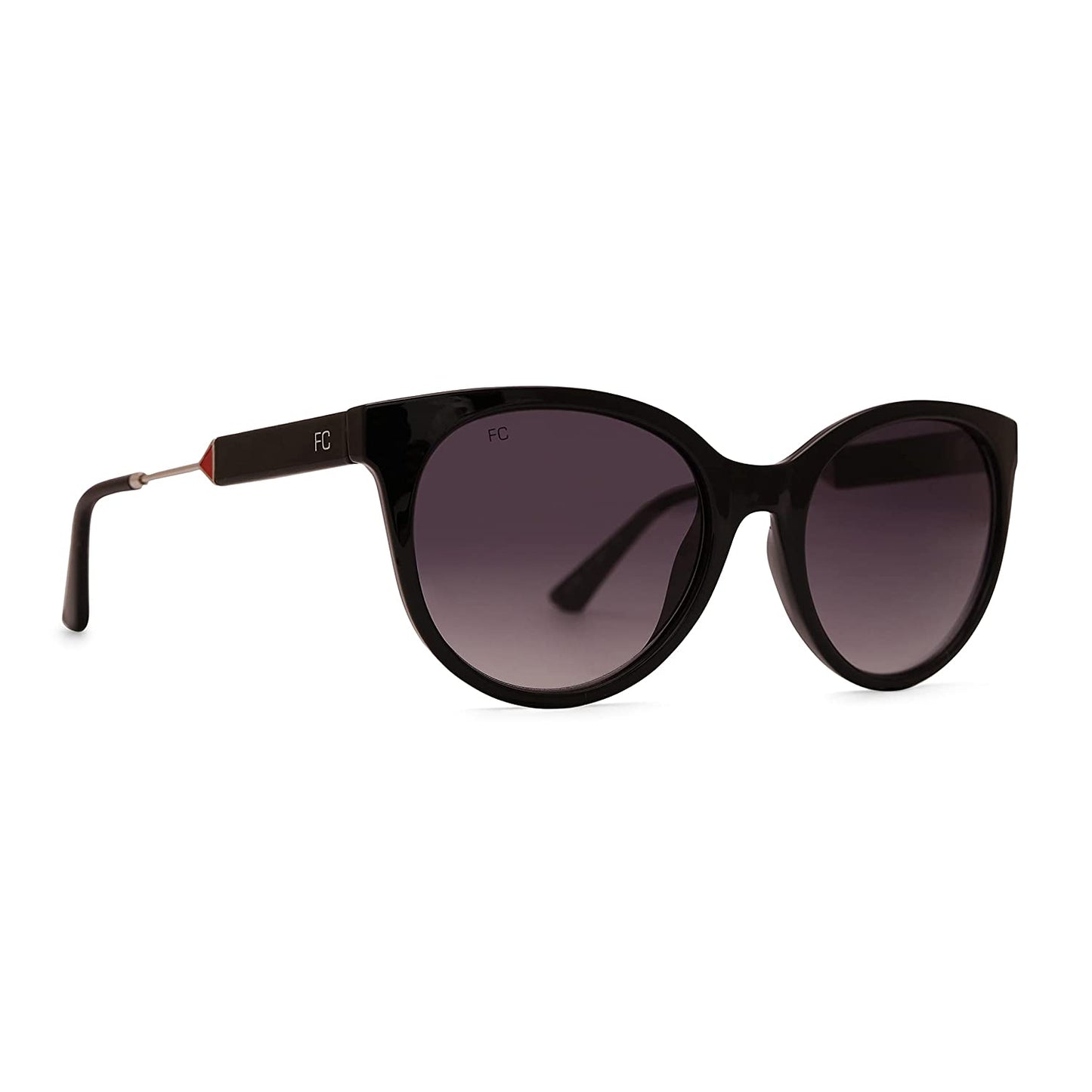 French Connection Gradient Round Women Sunglasses - FC 7596 C1