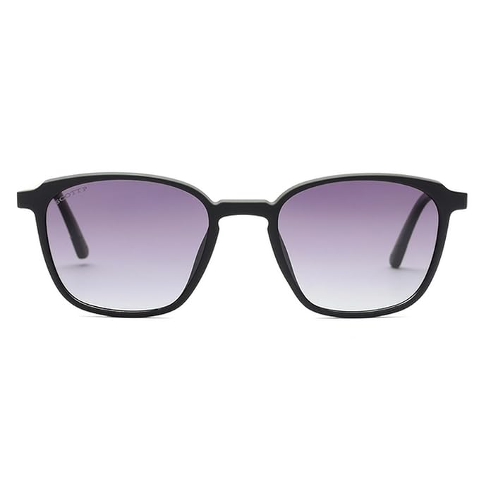 Scott Unisex Full Rim Polarized Square Sunglasses 2613 C1 S - KRISHNA WATCH COMPANY