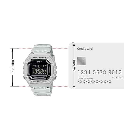 CASIO Youth W-218H-8BVDF - D395 - KRISHNA WATCH COMPANY