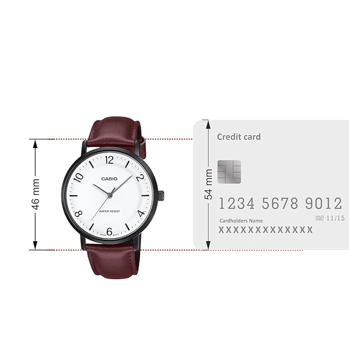 Casio ENTICER MEN MTP-VT03BL-7BDF - A2410 - KRISHNA WATCH COMPANY