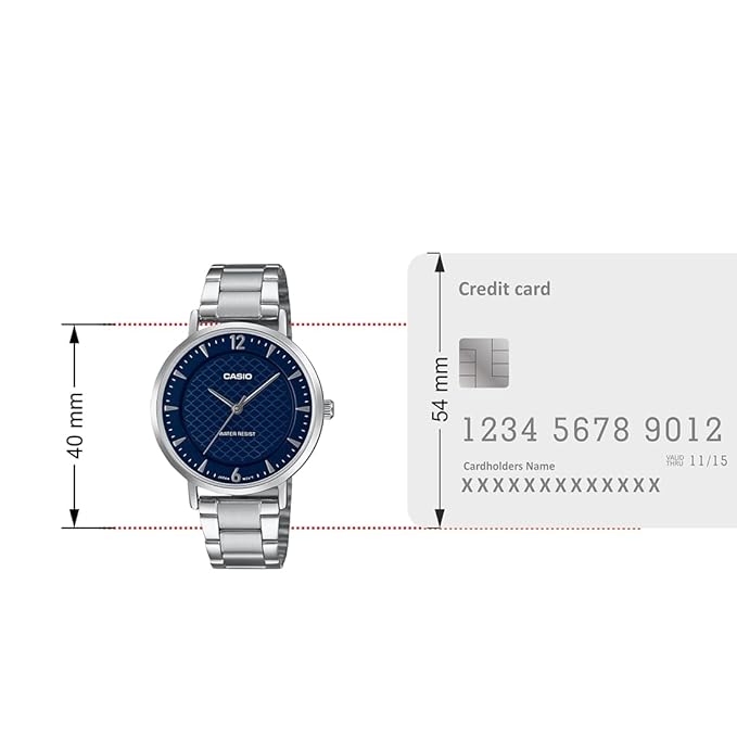 Casio ENTICER LADIES LTP-VT04D-2ADF - A2429 - KRISHNA WATCH COMPANY