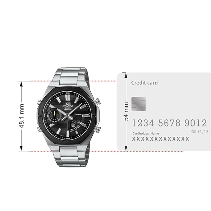 Casio EDIFICE ECB-S10DB-1ADF - ED651 - KRISHNA WATCH COMPANY