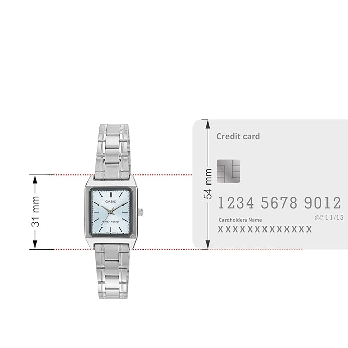 Analog Casio ENTICER LADIES LTP-V007D-2EUDF - A2280 - KRISHNA WATCH COMPANY