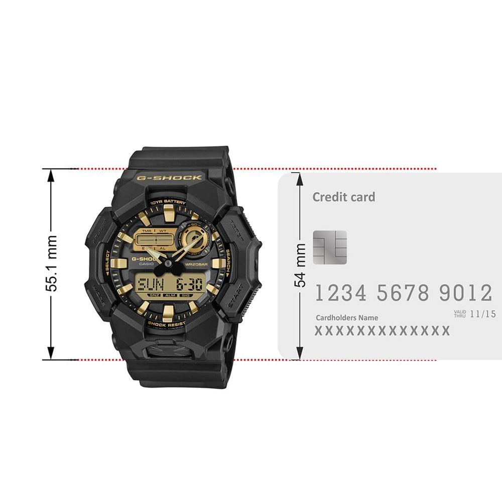 Casio G-SHOCK GA-010GB-1A9DR - G1733 - KRISHNA WATCH COMPANY