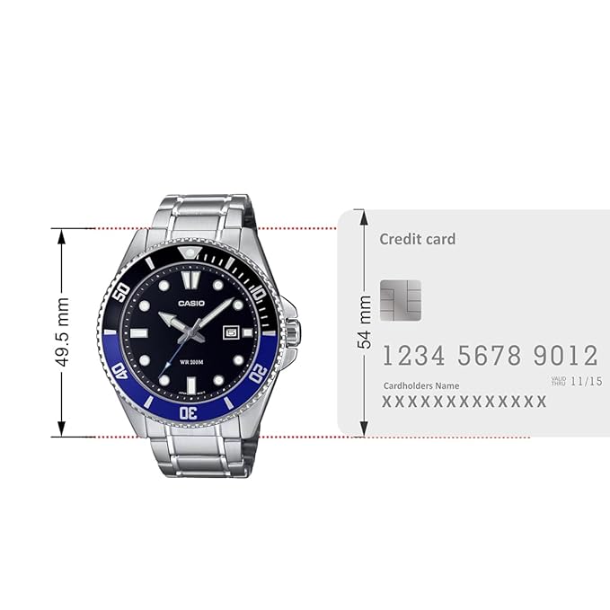 Casio Enticer Men MDV-107D-1A2VDF - A2190 - KRISHNA WATCH COMPANY