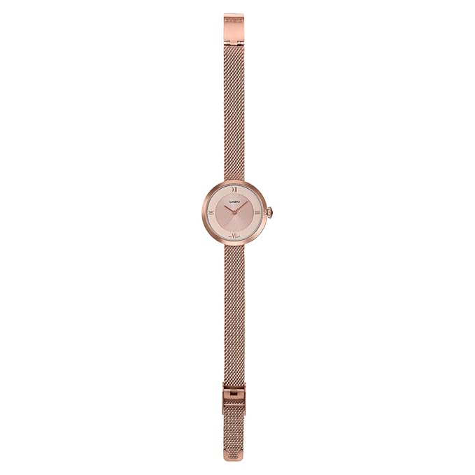 Rose Gold Analog - Women's Watch ENTICER LTP-E154MPG-4ADF (A1852) - KRISHNA WATCH COMPANY