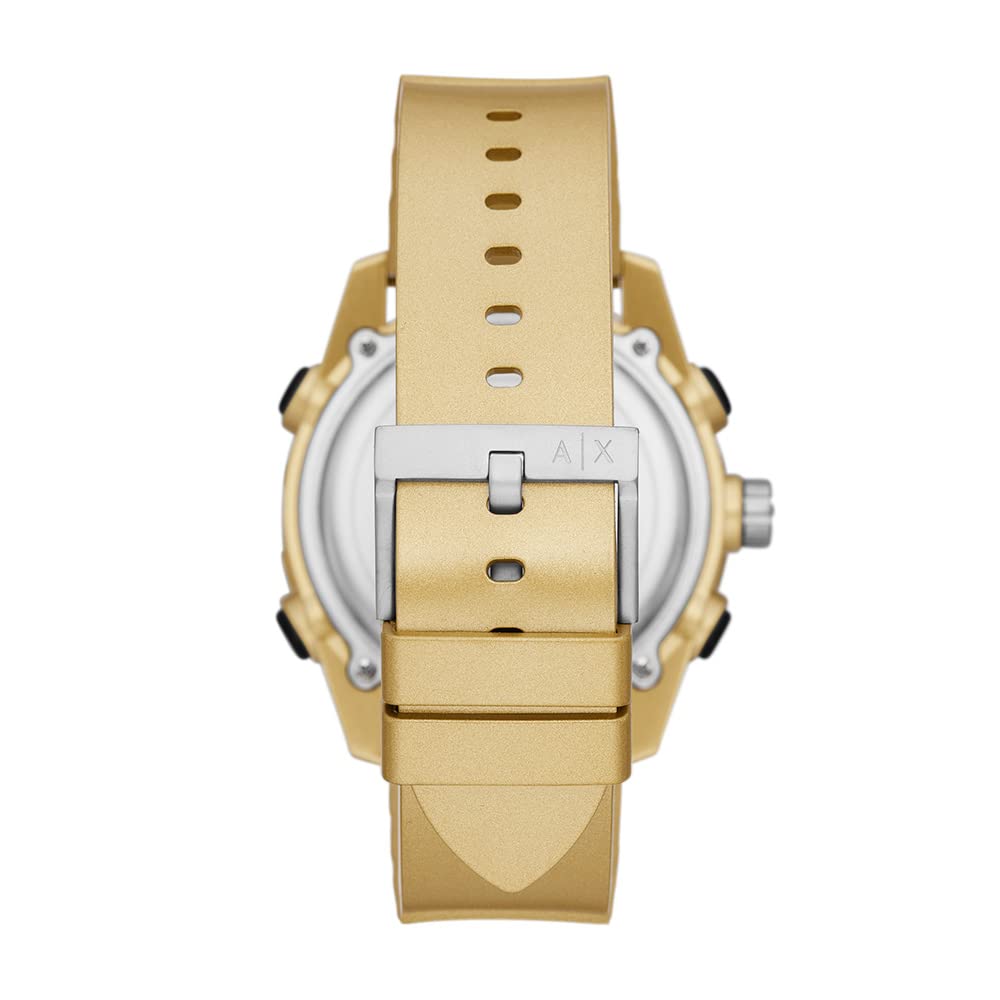 Armani Exchange Digital Gold Dial Men's Watch-AX2966 - KRISHNA WATCH COMPANY