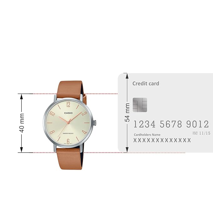 Casio ENTICER LADIES LTP-VT01L-5BUDF - A2295 - KRISHNA WATCH COMPANY