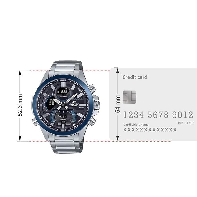 CASIO EDIFICE ECB-30DB-1ADF - ED606 - KRISHNA WATCH COMPANY