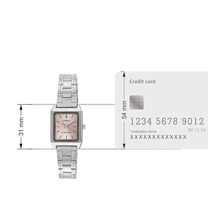 Casio Enticer Analog Ladies LTP-V007D-4EUDF - A2281 - KRISHNA WATCH COMPANY