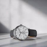 Titan Light leathers Multifunction Watch For Men - 90200SL01