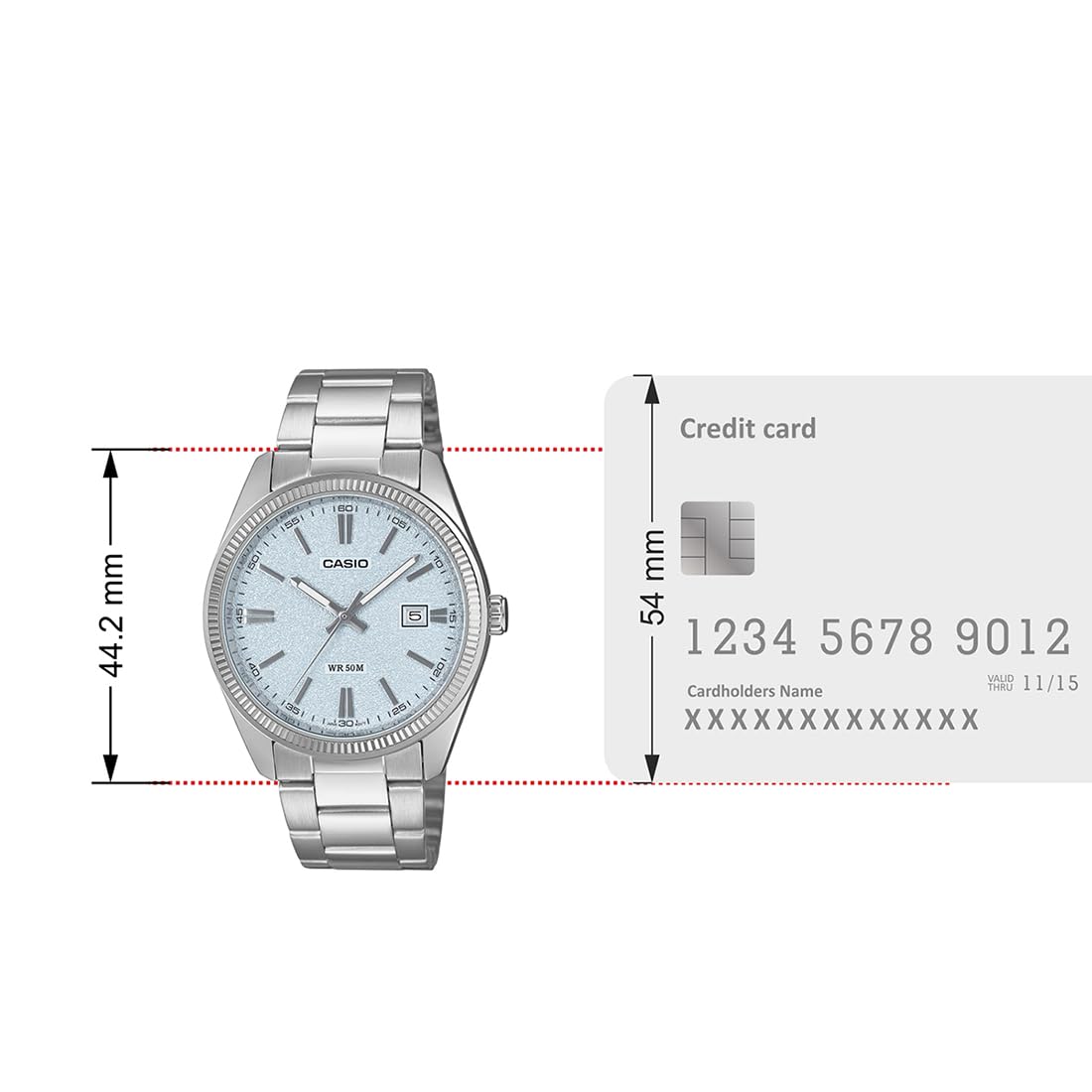 Casio Enticer Men MTP-1302DA-2A2VDF - A2487 - KRISHNA WATCH COMPANY