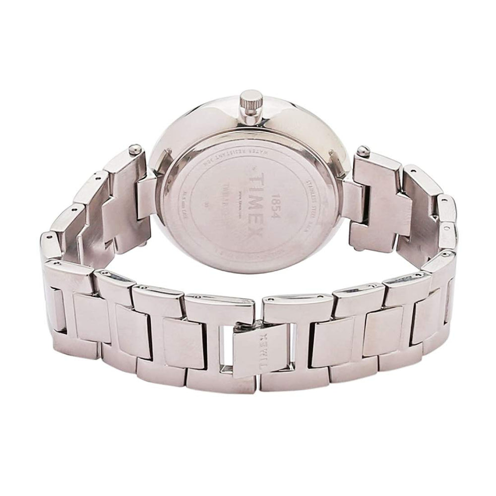 TIMEX Analog Silver Dial Women's Watch-TWEL12002 - KRISHNA WATCH COMPANY