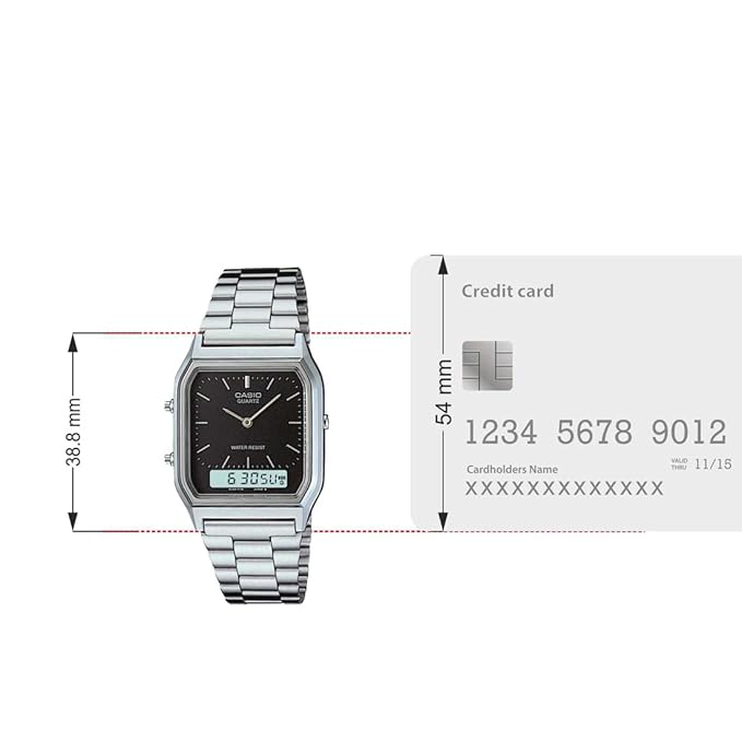CASIO VINTAGE AQ230A-1DMQ- AD01 - KRISHNA WATCH COMPANY