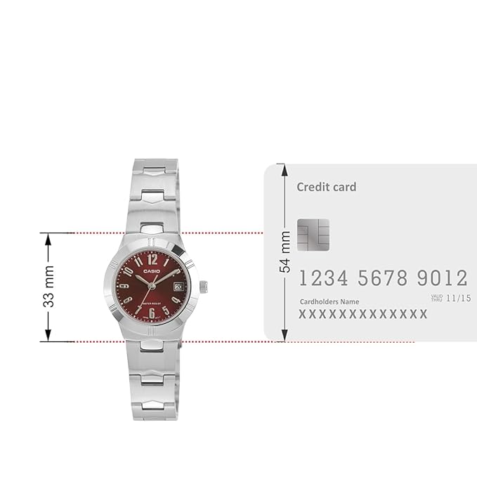 Casio Enticer Ladies LTP-1241D-4A2DF - A2275 - KRISHNA WATCH COMPANY