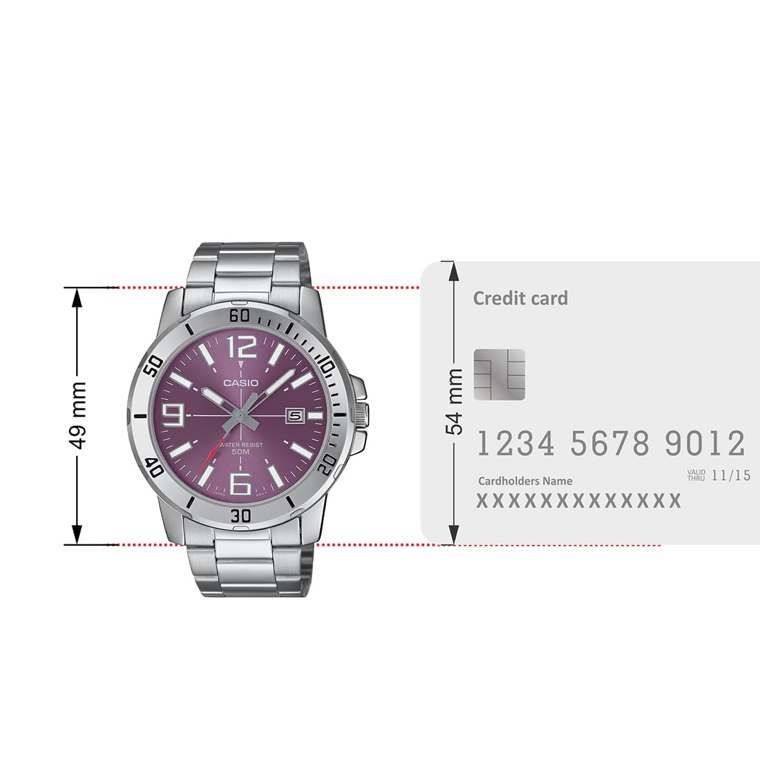 ENTICER MEN MTP-VD01D-6BVUDF - A2339 - KRISHNA WATCH COMPANY