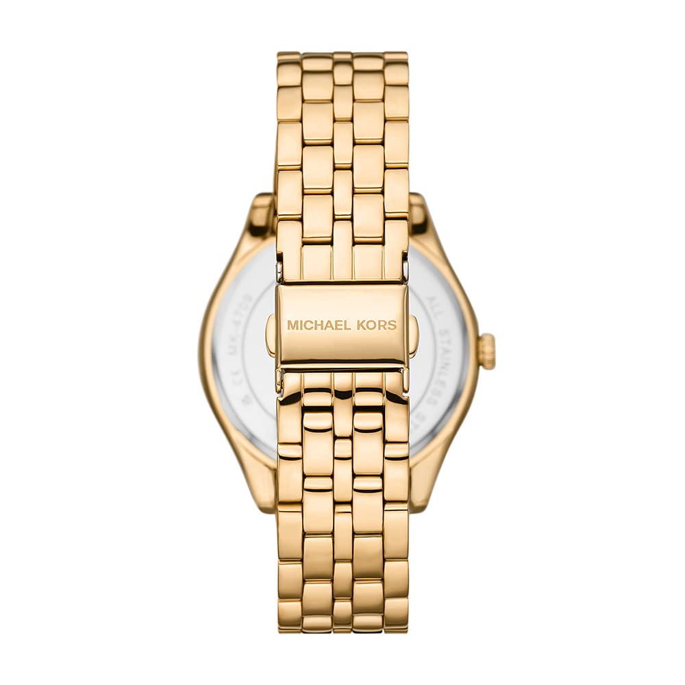 Michael Kors Harlowe Analog Gold Dial Women's Watch-MK4709 - KRISHNA WATCH COMPANY