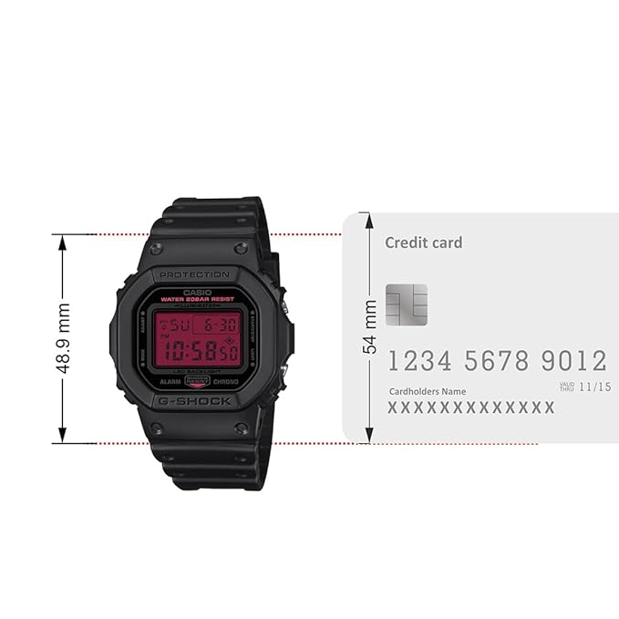 Casio G-SHOCK DW-5600BBR-1DR - G1706 - KRISHNA WATCH COMPANY