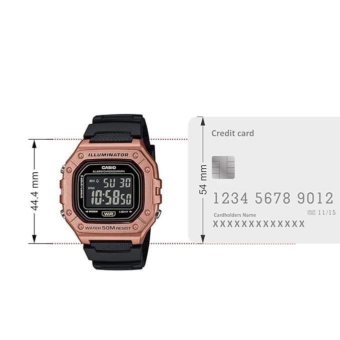 Casio Youth W-218HM-5BVDF - D375 - KRISHNA WATCH COMPANY