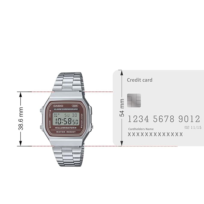 Casio Digital Vintage Collection A168WA-5AYDF - D331 - KRISHNA WATCH COMPANY