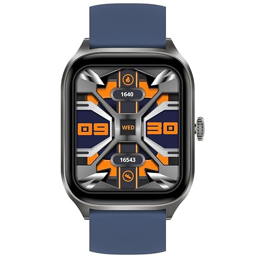 TIMEX iConnect Calling+ 2.01” TFT Display with 240x296 Pixel Resolution|Functional Crown|Bluetooth Calling|AI Voice Assist|100+ Sports Modes|100+ Watchfaces|Upto7 Days Battery(Normal Usage)-TWIXW501T - KRISHNA WATCH COMPANY