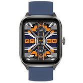 TIMEX iConnect Calling+ 2.01” TFT Display with 240x296 Pixel Resolution|Functional Crown|Bluetooth Calling|AI Voice Assist|100+ Sports Modes|100+ Watchfaces|Upto7 Days Battery(Normal Usage)-TWIXW501T