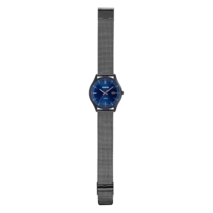 CASIO Black IP Men's Watch ENTICER MTP-E710MB-2AVDF - A2104 - KRISHNA WATCH COMPANY