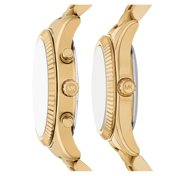 Michael Kors Lexington Two-Tone Watch MK4952SET - KRISHNA WATCH COMPANY