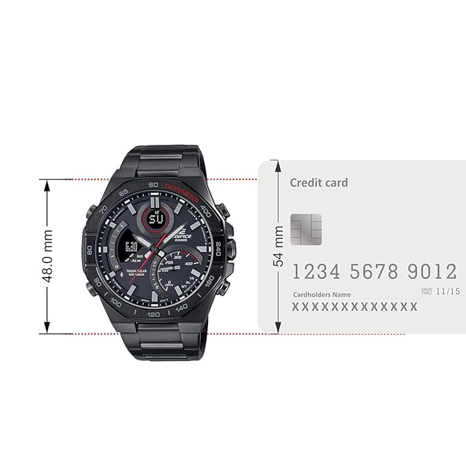 CASIO EDIFICE Solar Powered Men's Watch EDIFICE ECB-950DC-1ADF - EX556 - KRISHNA WATCH COMPANY