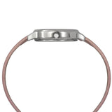 TIMEX Leather Women Silver Round Dial Analog Watch - Twtl12107 - KRISHNA WATCH COMPANY